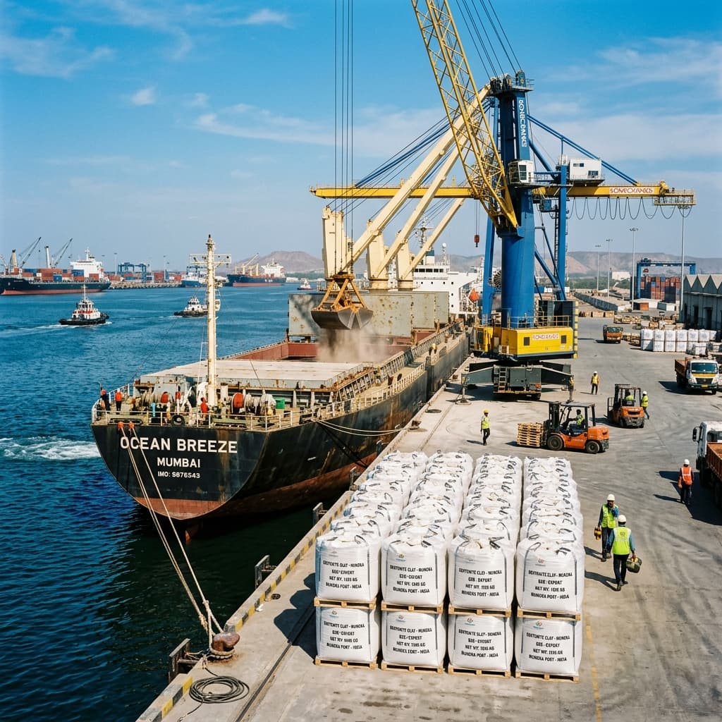 Bentonite Export from India: Global Supply by Marjaan Minerals