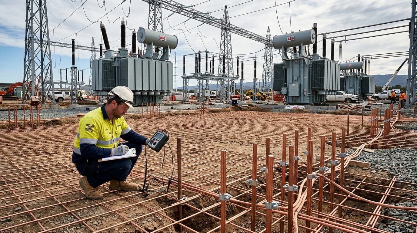 Bentonite for Electrical Substation Earthing